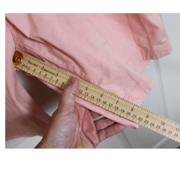 Tommy Hilfiger Shorts Mens Size 38 Pink Casual Chino Flat Front Summer - Picture 2 of 7